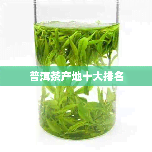 普洱茶产地十大排名