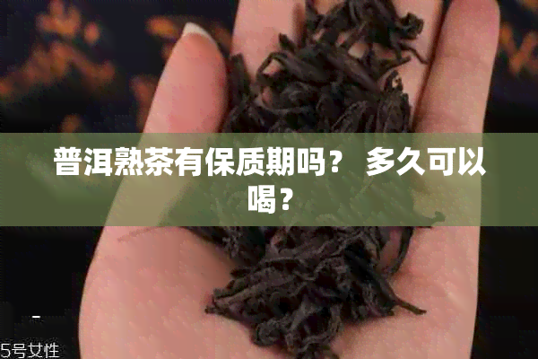 普洱熟茶有保质期吗？ 多久可以喝？