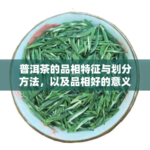 普洱茶的品相特征与划分方法，以及品相好的意义