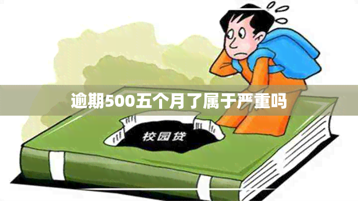 逾期500五个月了属于严重吗