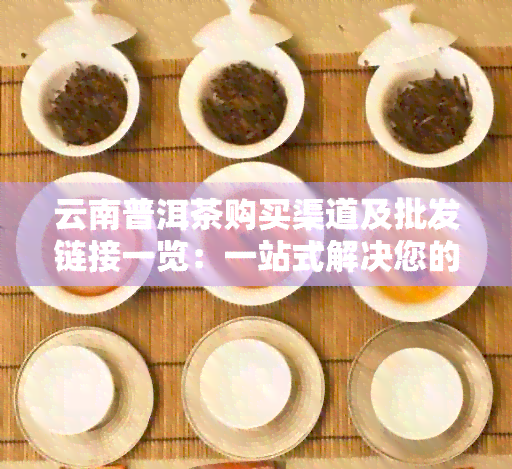 云南普洱茶购买渠道及批发链接一览：一站式解决您的茶叶需求