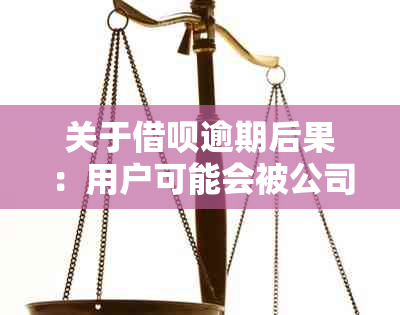 关于借呗逾期后果：用户可能会被公司找到吗？如何避免不良信用记录？