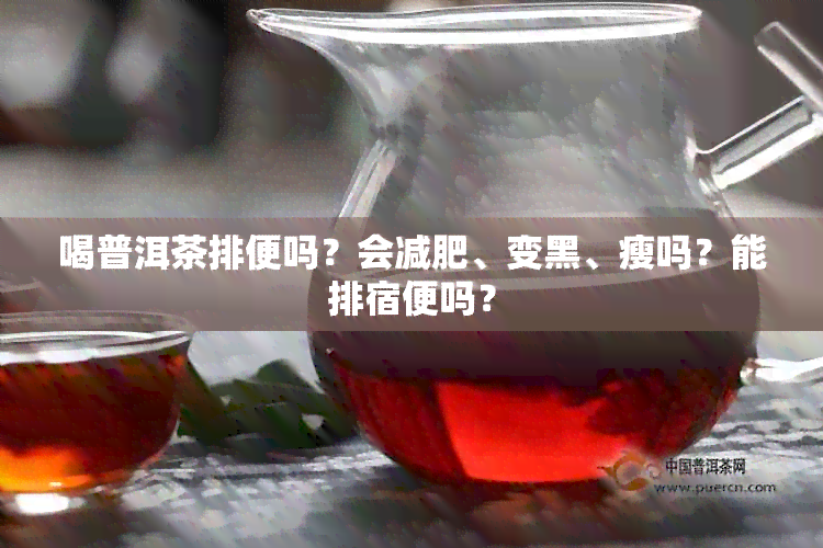 喝普洱茶排便吗？会减肥、变黑、瘦吗？能排宿便吗？