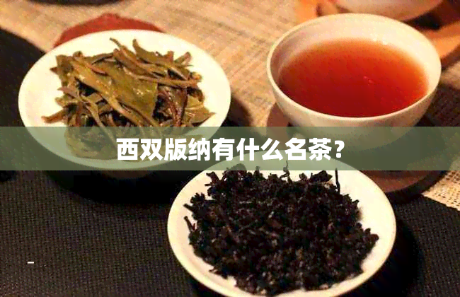 西双版纳有什么名茶？