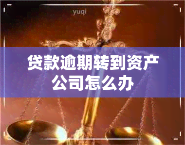 贷款逾期转到资产公司怎么办