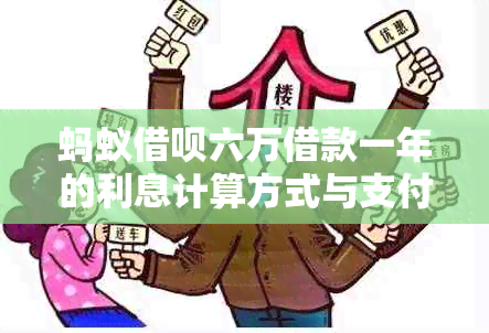 蚂蚁借呗六万借款一年的利息计算方式与支付逾期相关问题分析