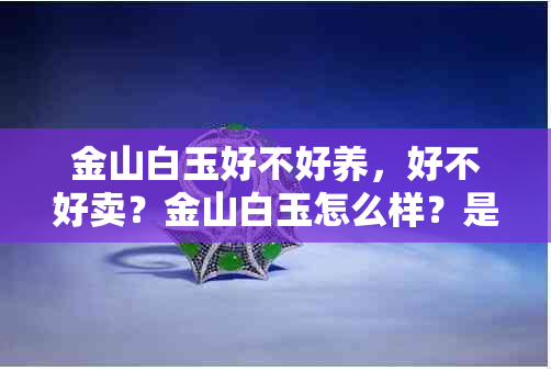 金山白玉好不好养，好不好卖？金山白玉怎么样？是啥东西？料值钱么？