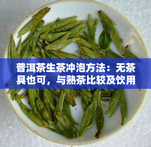 普洱茶生茶冲泡方法：无茶具也可，与熟茶比较及饮用技巧