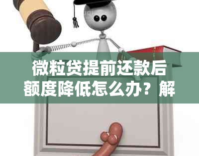 微粒贷提前还款后额度降低怎么办？解答用户疑虑，提供全面解决方案