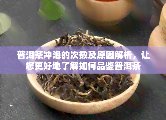 普洱茶冲泡的次数及原因解析，让您更好地了解如何品鉴普洱茶