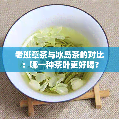 老班章茶与冰岛茶的对比：哪一种茶叶更好喝？