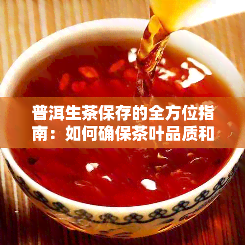 普洱生茶保存的全方位指南：如何确保茶叶品质和口感的表现