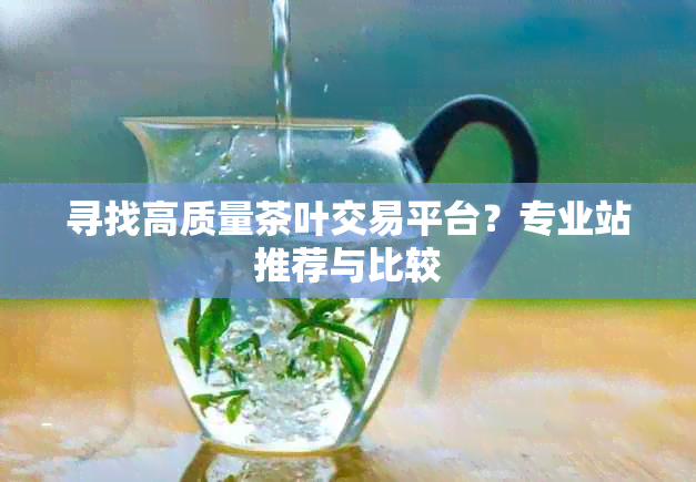 寻找高质量茶叶交易平台？专业站推荐与比较