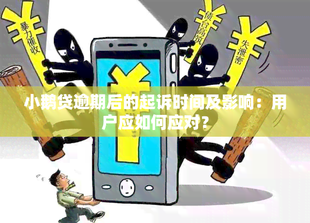 小鹅贷逾期后的起诉时间及影响：用户应如何应对？