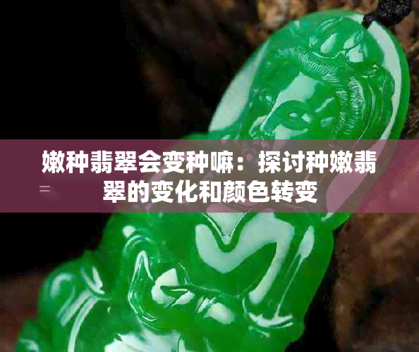 嫩种翡翠会变种嘛：探讨种嫩翡翠的变化和颜色转变