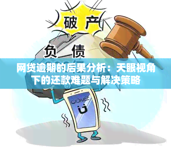 网贷逾期的后果分析：天眼视角下的还款难题与解决策略