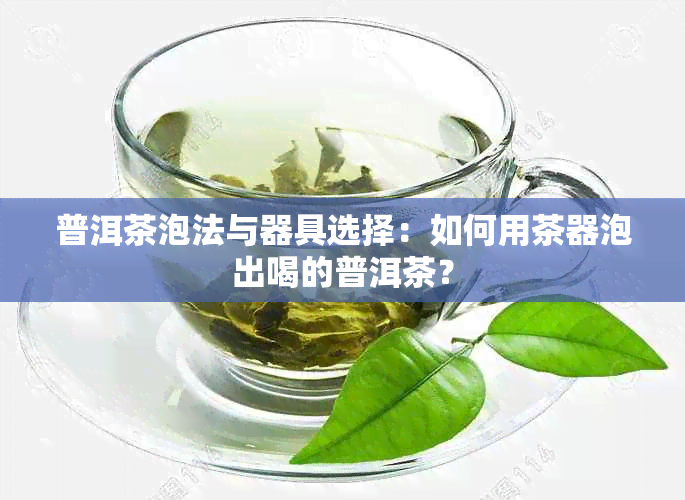 普洱茶泡法与器具选择：如何用茶器泡出喝的普洱茶？