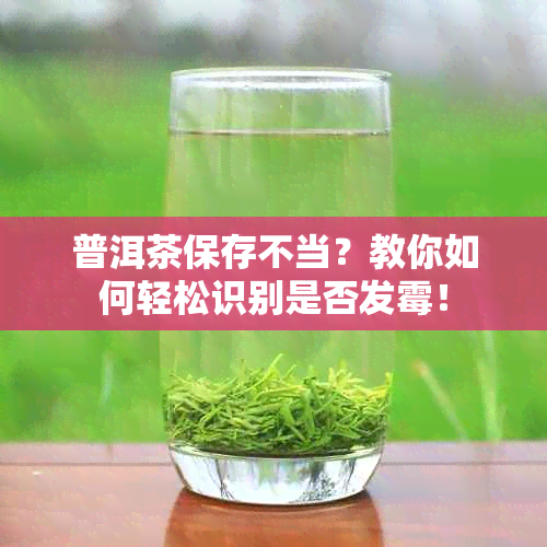 普洱茶保存不当？教你如何轻松识别是否发霉！