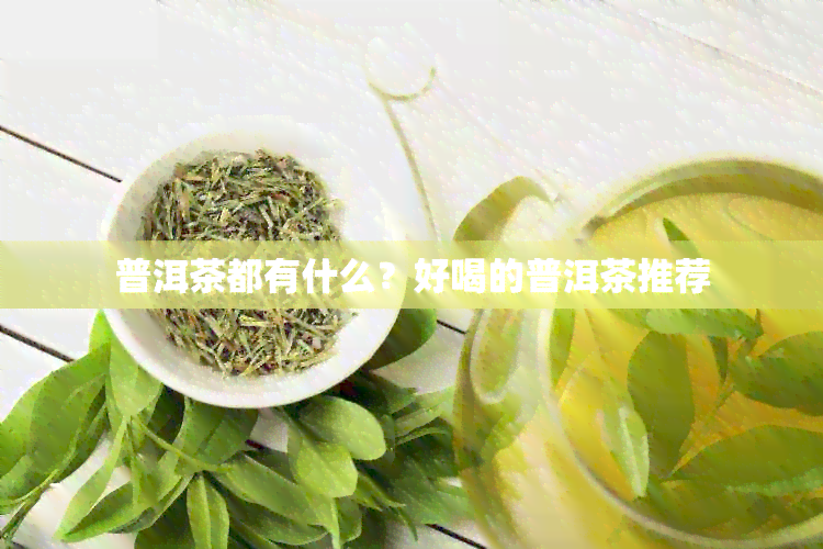 普洱茶都有什么？好喝的普洱茶推荐