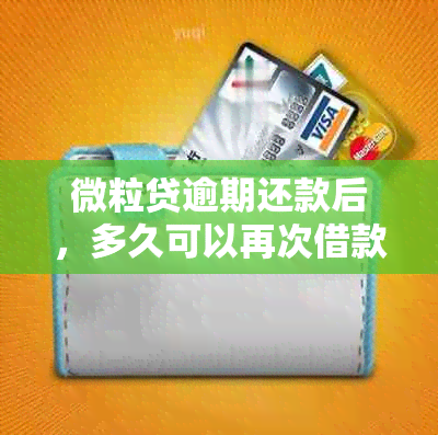 微粒贷逾期还款后，多久可以再次借款？恢复信用所需的时间和条件详解