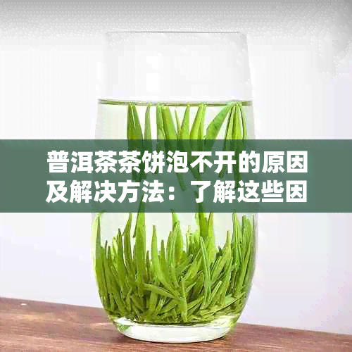 普洱茶茶饼泡不开的原因及解决方法：了解这些因素，让泡茶变得更简单