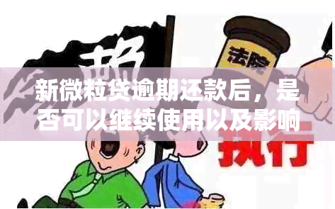 新微粒贷逾期还款后，是否可以继续使用以及影响和解决方法