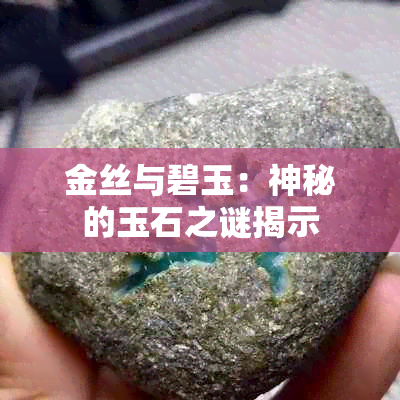 金丝与碧玉：神秘的玉石之谜揭示