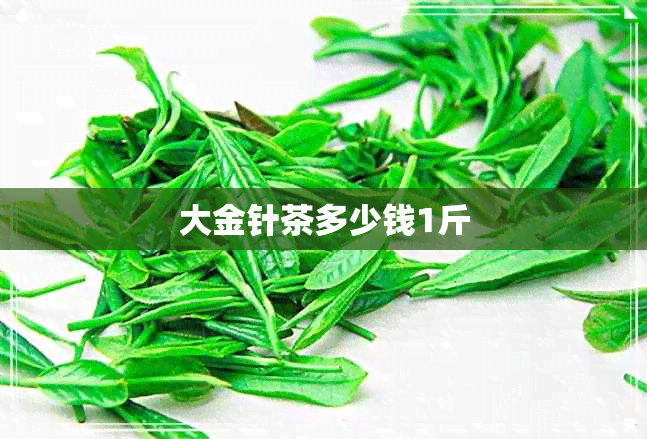 大金针茶多少钱1斤