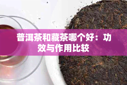 普洱茶和藏茶哪个好：功效与作用比较