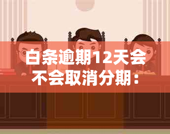 白条逾期12天会不会取消分期：解答您的分期付款疑问