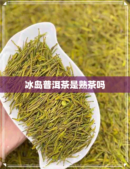 冰岛普洱茶是熟茶吗