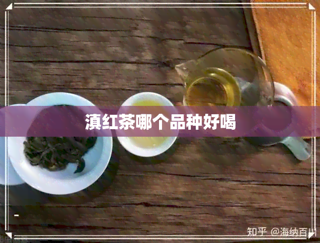 滇红茶哪个品种好喝