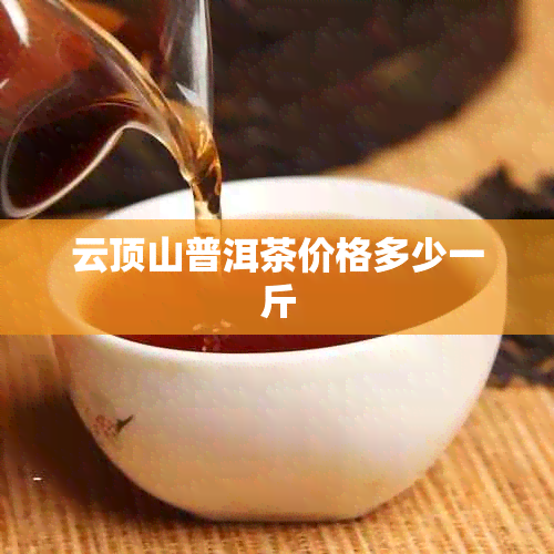 云顶山普洱茶价格多少一斤