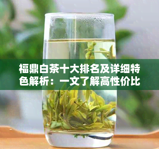 福鼎白茶十大排名及详细特色解析：一文了解高性价比茶叶推荐