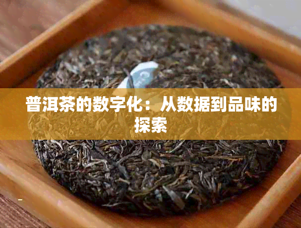 普洱茶的数字化：从数据到品味的探索