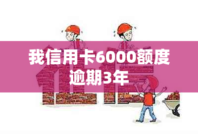 我信用卡6000额度逾期3年