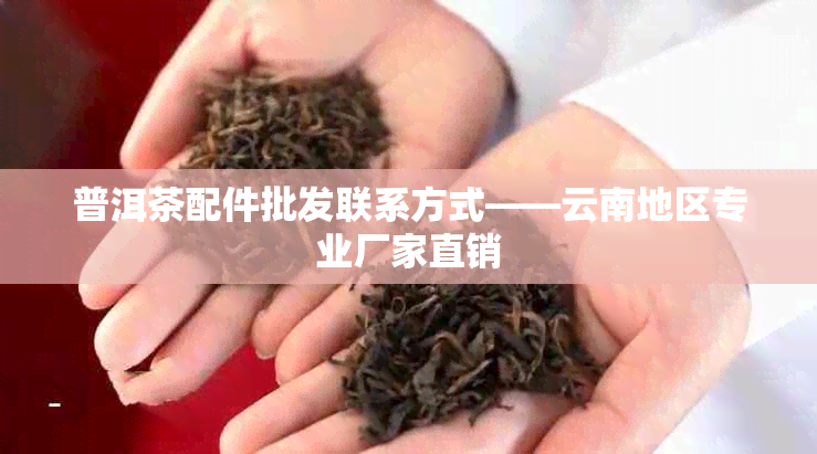 普洱茶配件批发联系方式——云南地区专业厂家直销