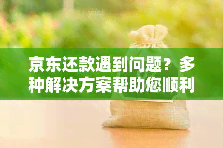 京东还款遇到问题？多种解决方案帮助您顺利完成还款！