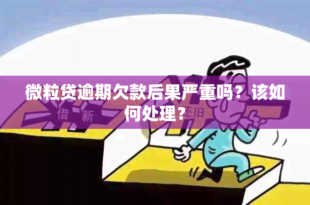 微粒贷逾期欠款后果严重吗？该如何处理？