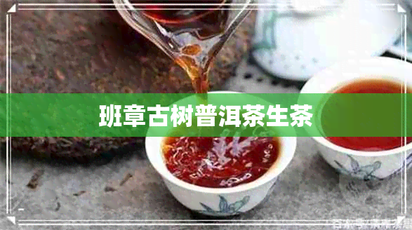 班章古树普洱茶生茶