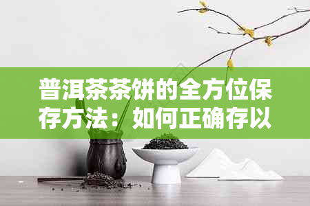 普洱茶茶饼的全方位保存方法：如何正确存以保持其品质和口感