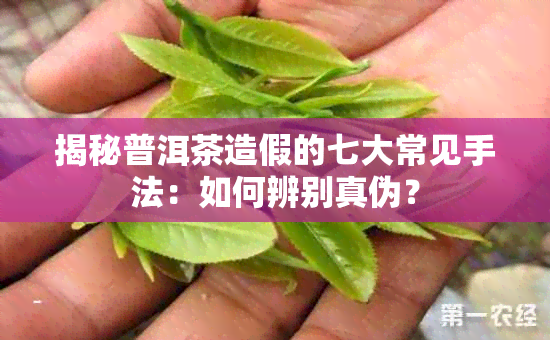 揭秘普洱茶造假的七大常见手法：如何辨别真伪？