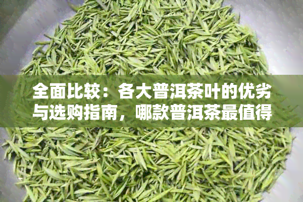 全面比较：各大普洱茶叶的优劣与选购指南，哪款普洱茶最值得推荐？