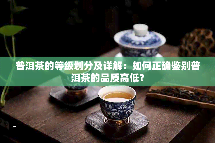 普洱茶的等级划分及详解：如何正确鉴别普洱茶的品质高低？