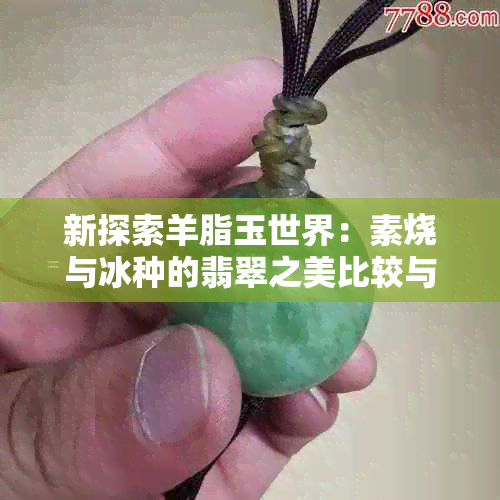 新探索羊脂玉世界：素烧与冰种的翡翠之美比较与选择