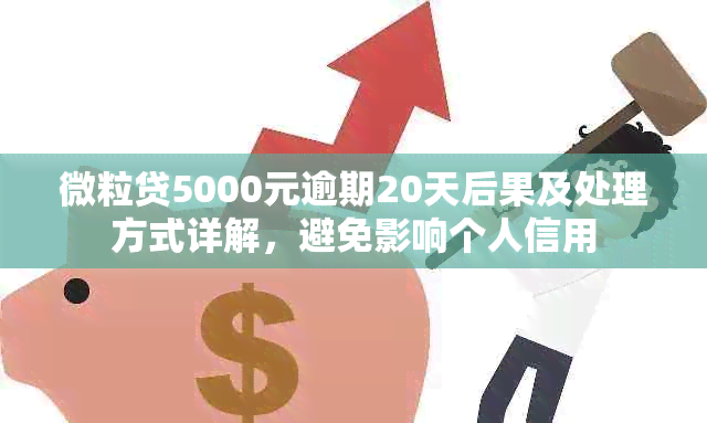 微粒贷5000元逾期20天后果及处理方式详解，避免影响个人信用