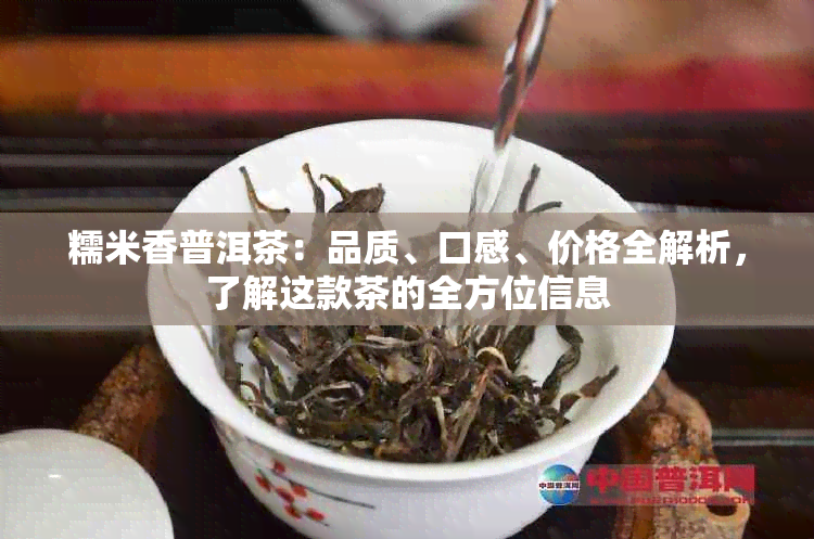 糯米香普洱茶：品质、口感、价格全解析，了解这款茶的全方位信息