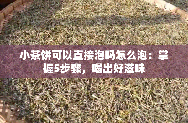 小茶饼可以直接泡吗怎么泡：掌握5步骤，喝出好滋味