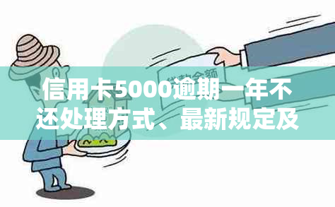 信用卡5000逾期一年不还处理方式、最新规定及利息：6年还款总额计算