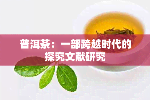 普洱茶：一部跨越时代的探究文献研究